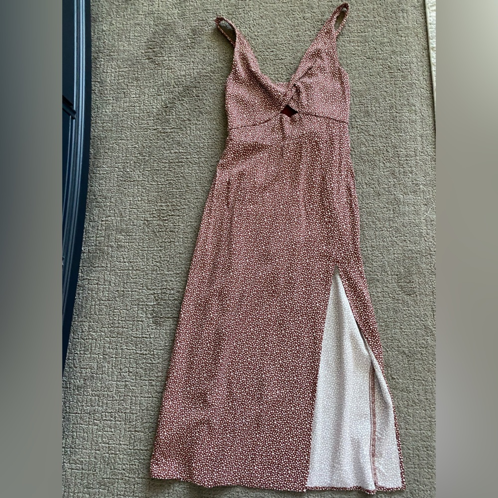 Abercrombie cutout midi dress